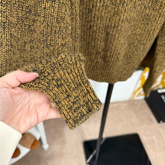 A New Day Textured Knit Cardigan in Brown and Black - Picture 3 of 4